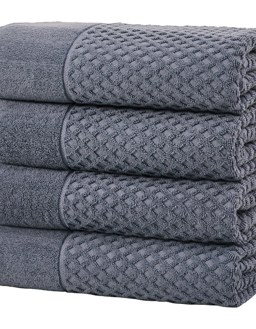 Load image into Gallery viewer, Cotton Diamond Waffle Weave Bath Towel Set - Grayson Collection
