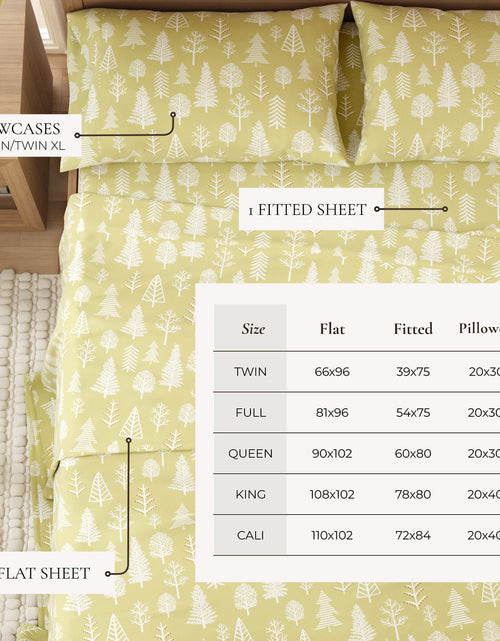 Load image into Gallery viewer, Turkish Cotton Flannel Sheet - Lakeview Collection
