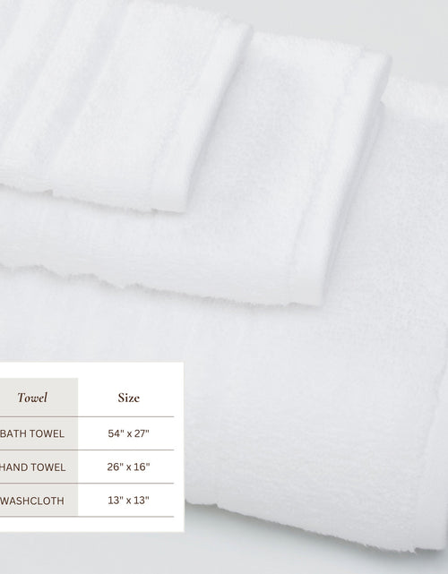 Load image into Gallery viewer, Luxury Combed Cotton Bath Towel Set - Karina Collection
