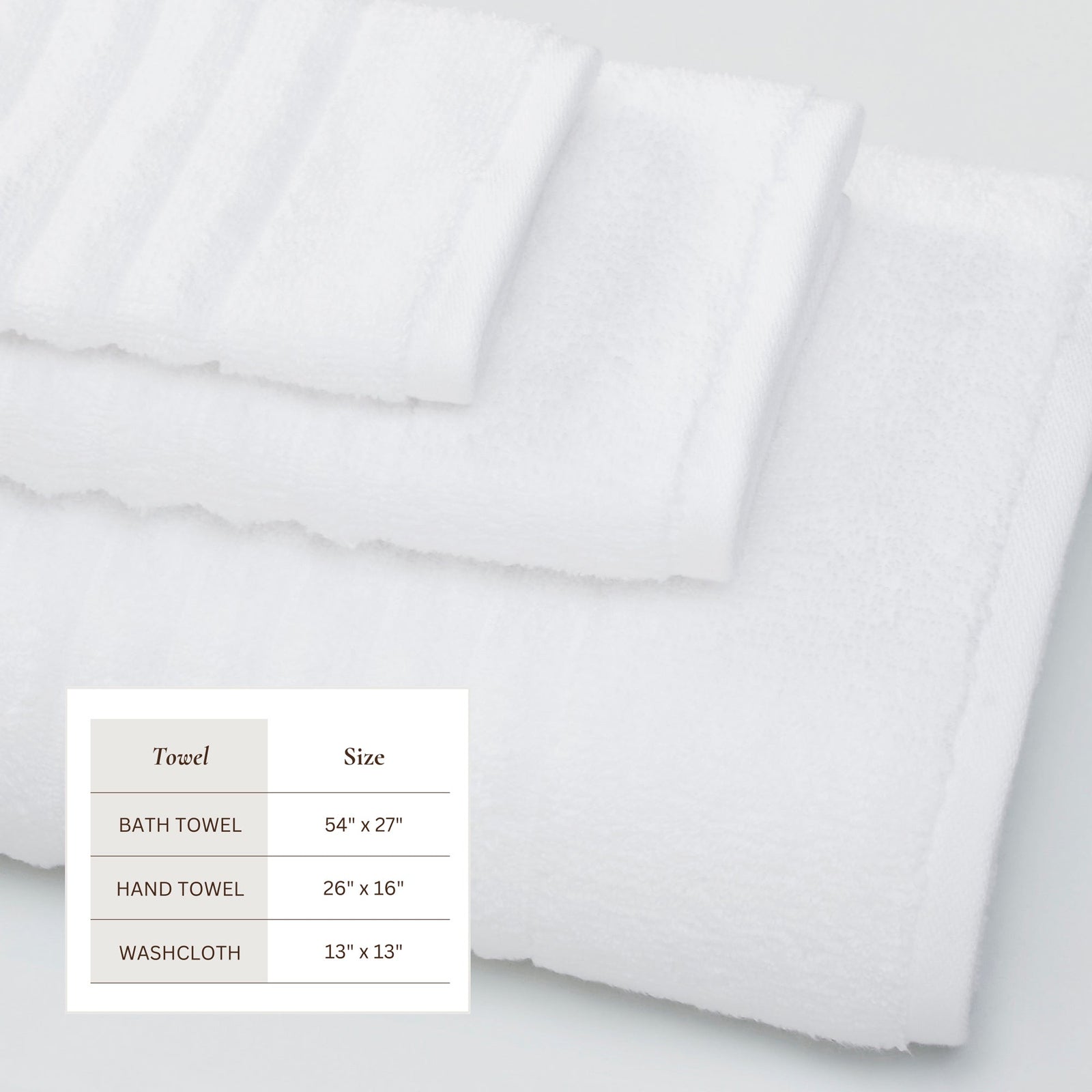 Luxury Combed Cotton Bath Towel Set - Karina Collection