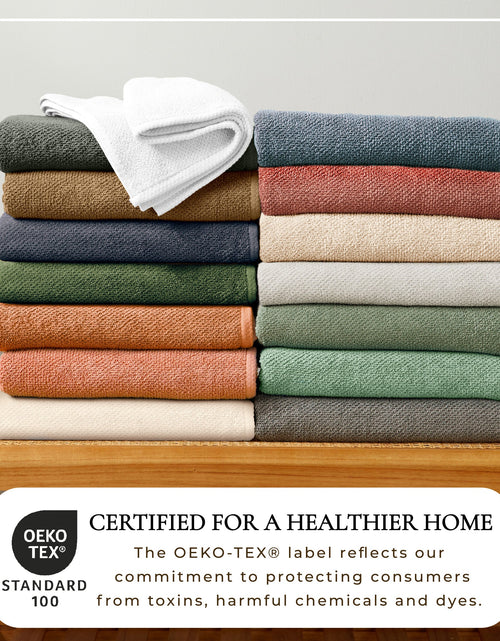 Load image into Gallery viewer, Cotton Textured Bath Towel Set - Acacia Collection
