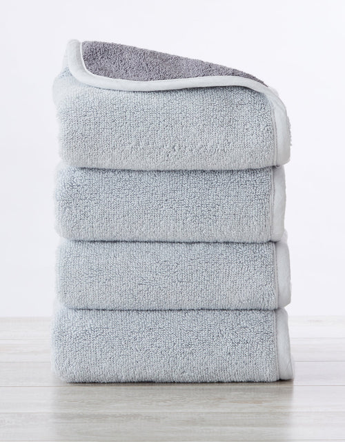 Load image into Gallery viewer, 4 Pack Two-Toned Hand Towel - Vanessa Collection
