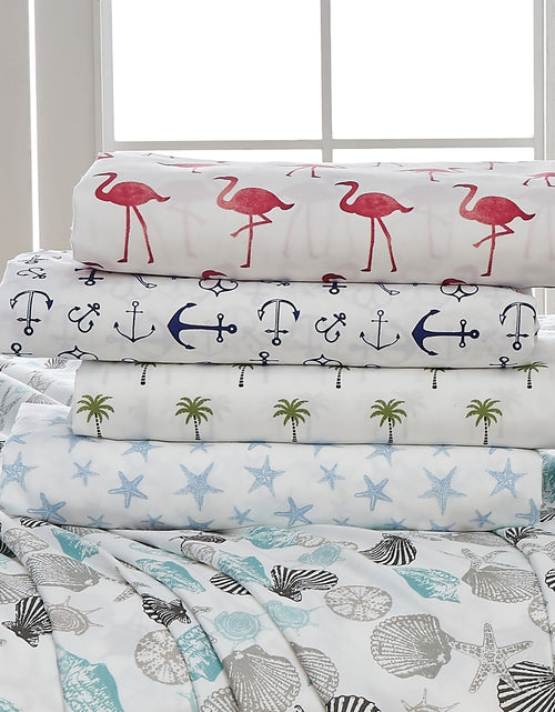 Load image into Gallery viewer, Coastal Printed Sheet Set - Newport Collection
