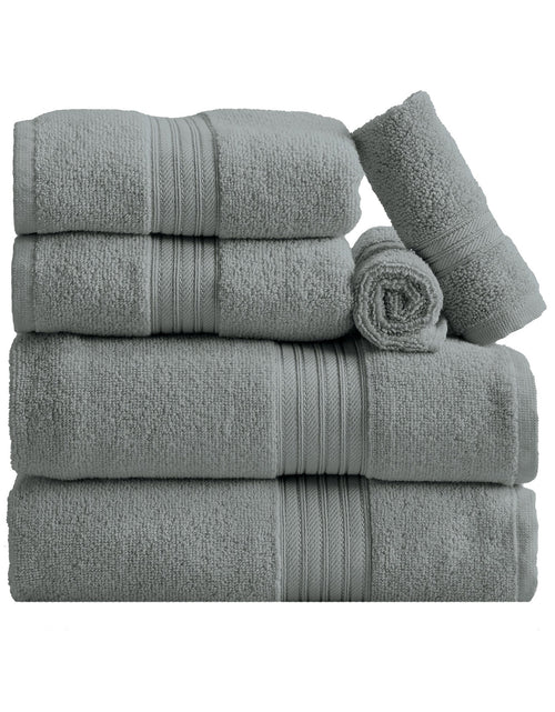 Load image into Gallery viewer, Cotton Terry Bath Towel Set - Cooper Collection
