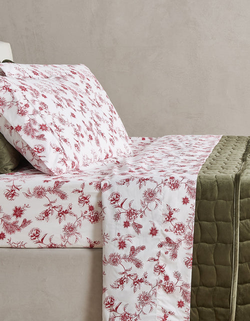 Load image into Gallery viewer, Watercolor Floral Sheet Set - Delia Collection
