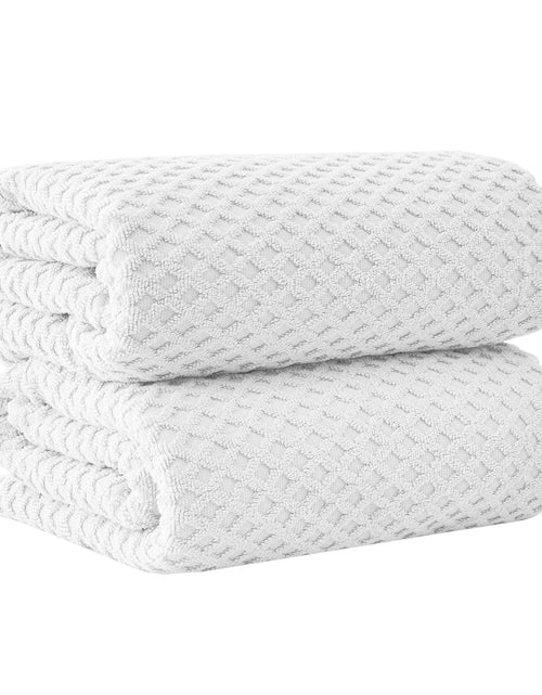 Load image into Gallery viewer, Cotton Diamond Waffle Weave Bath Towel Set - Grayson Collection
