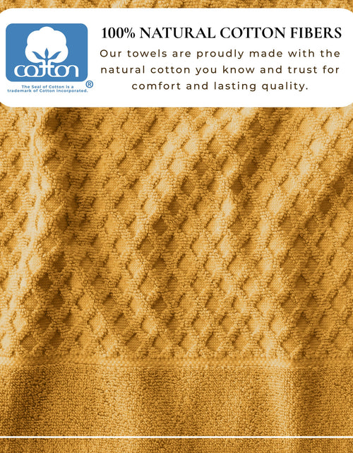 Load image into Gallery viewer, Cotton Diamond Waffle Weave Bath Towel Set - Grayson Collection
