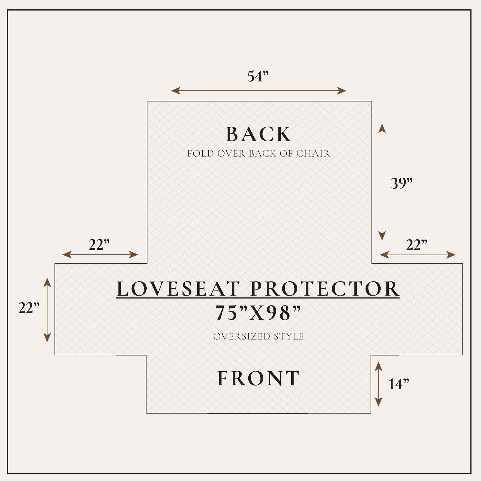 Reversible Furniture Protector - Langdon Collection