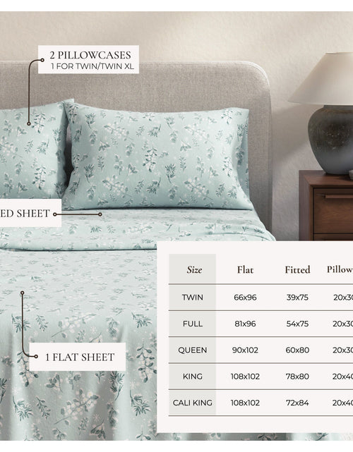 Load image into Gallery viewer, Turkish Cotton Flannel Sheet - Belle Collection
