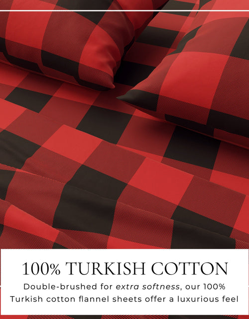 Load image into Gallery viewer, Turkish Cotton Flannel Sheet - Belle Collection
