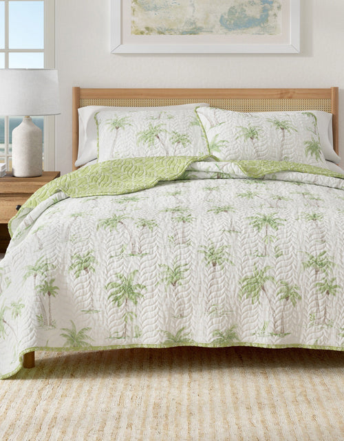 Load image into Gallery viewer, West Palm Trees Coastal Quilt Set - Coronado Collection
