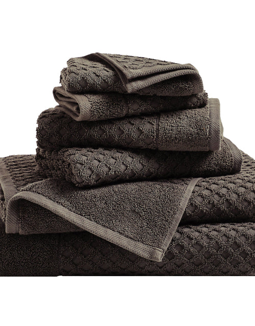 Load image into Gallery viewer, Cotton Diamond Waffle Weave Bath Towel Set - Grayson Collection
