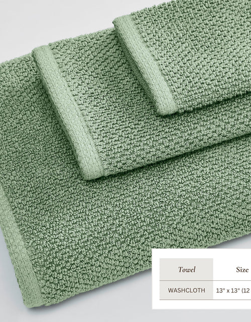 Load image into Gallery viewer, Cotton Textured Bath Towel Set - Acacia Collection
