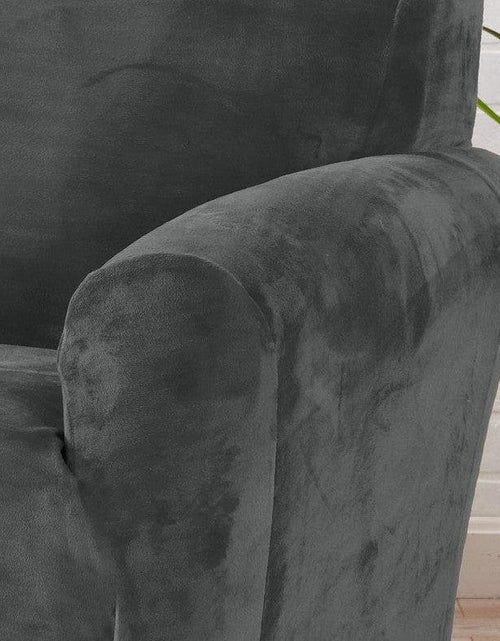 Load image into Gallery viewer, Velvet Stretch Slipcover - Gale Collection
