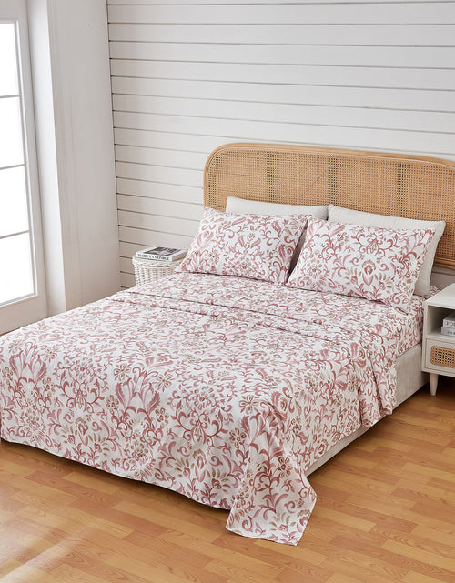 Load image into Gallery viewer, Watercolor Floral Sheet Set - Delia Collection
