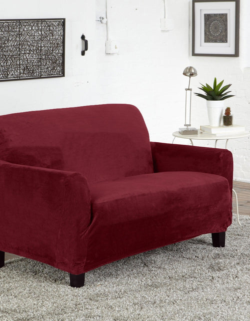 Load image into Gallery viewer, Velvet Stretch Slipcover - Gale Collection
