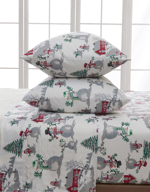 Load image into Gallery viewer, Lodge Printed Sheet Set - Mountain Ridge Collection
