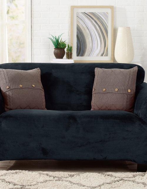 Load image into Gallery viewer, Velvet Stretch Slipcover - Gale Collection

