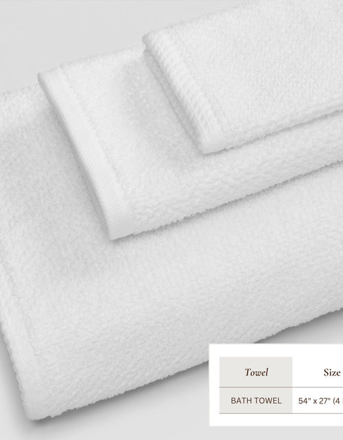 Load image into Gallery viewer, Cotton Textured Bath Towel Set - Acacia Collection
