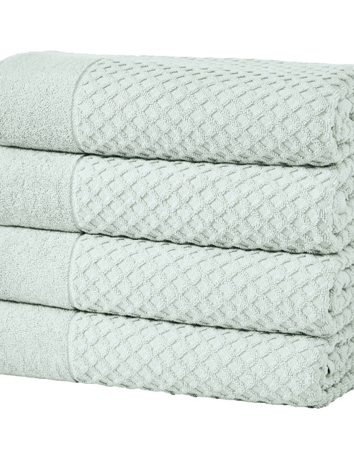 Load image into Gallery viewer, Cotton Diamond Waffle Weave Bath Towel Set - Grayson Collection
