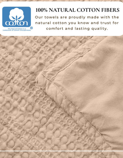 Load image into Gallery viewer, 100% Cotton Honeycomb Waffle Garment Washed Quilt Set - Genevieve Collection
