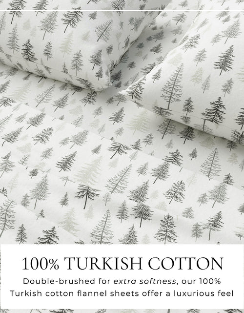 Load image into Gallery viewer, Turkish Cotton Flannel Sheet - Stratton Collection

