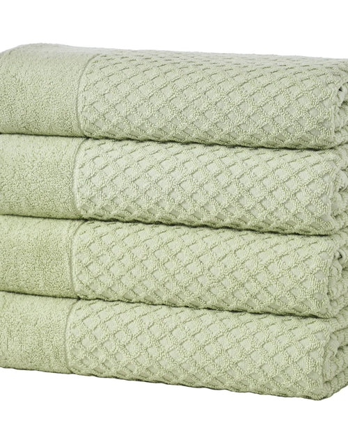 Load image into Gallery viewer, Cotton Diamond Waffle Weave Bath Towel Set - Grayson Collection
