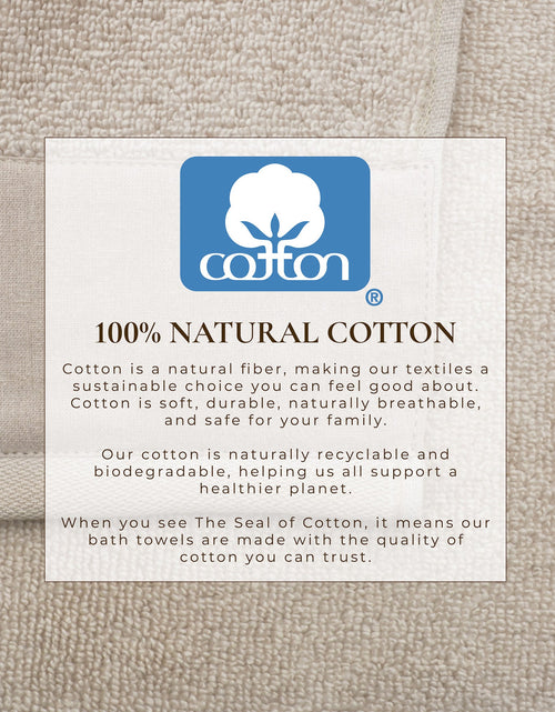 Load image into Gallery viewer, Cotton Linen-Like Border 6-Piece Towel Set - Priya Collection
