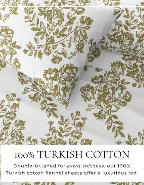 Load image into Gallery viewer, Turkish Cotton Flannel Sheet - Belle Collection
