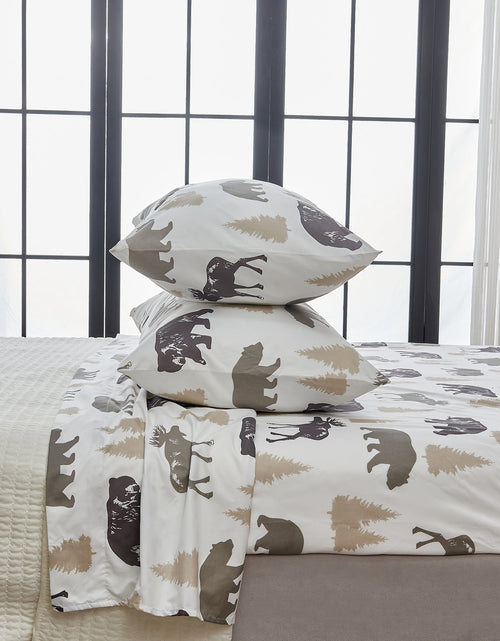 Load image into Gallery viewer, Lodge Printed Sheet Set - Mountain Ridge Collection
