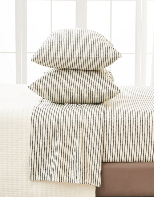Load image into Gallery viewer, Striped Sheet Set - Evette Collection
