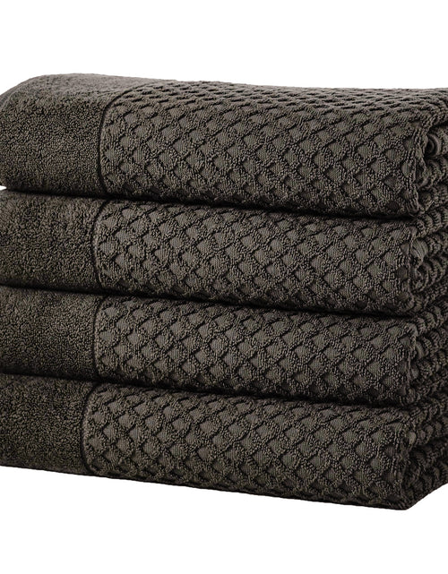 Load image into Gallery viewer, Cotton Diamond Waffle Weave Bath Towel Set - Grayson Collection
