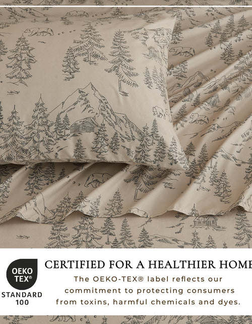 Load image into Gallery viewer, Lodge Printed Sheet Set - Mountain Ridge Collection
