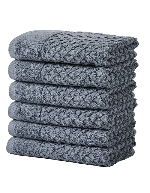 Load image into Gallery viewer, Cotton Diamond Waffle Weave Bath Towel Set - Grayson Collection

