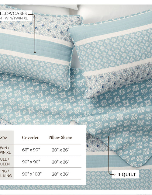 Load image into Gallery viewer, Stripe Quilt - Kadi Collection
