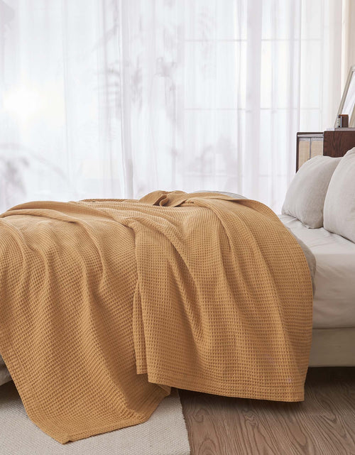 Load image into Gallery viewer, 100% Cotton Waffle Weave Blanket - Mikala Collection
