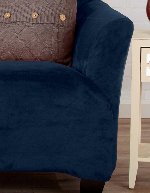 Load image into Gallery viewer, Velvet Stretch Slipcover - Gale Collection
