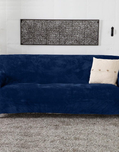 Load image into Gallery viewer, Velvet Stretch Slipcover - Gale Collection
