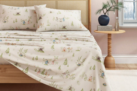 Turkish Cotton Flannel Sheet Set - Kids' Christmas Collection