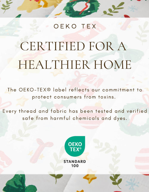 Load image into Gallery viewer, Reversible Christmas Comforter and Sham Set - Holiday / Lodge Odette Collection
