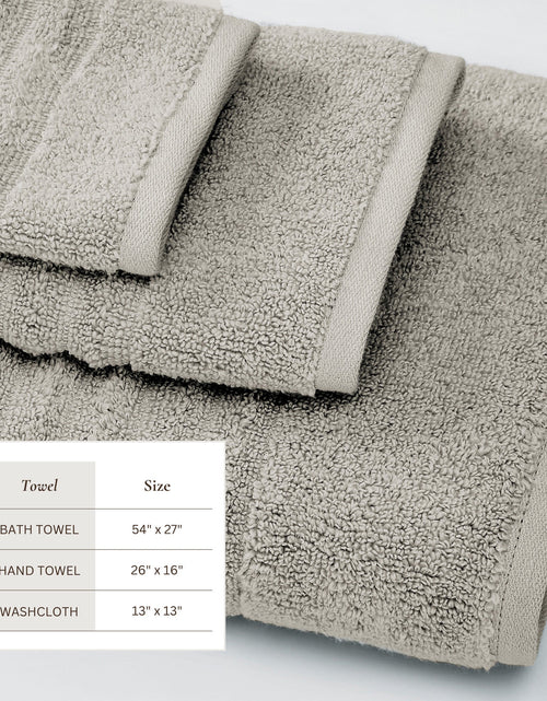 Load image into Gallery viewer, Luxury Combed Cotton Bath Towel Set - Karina Collection
