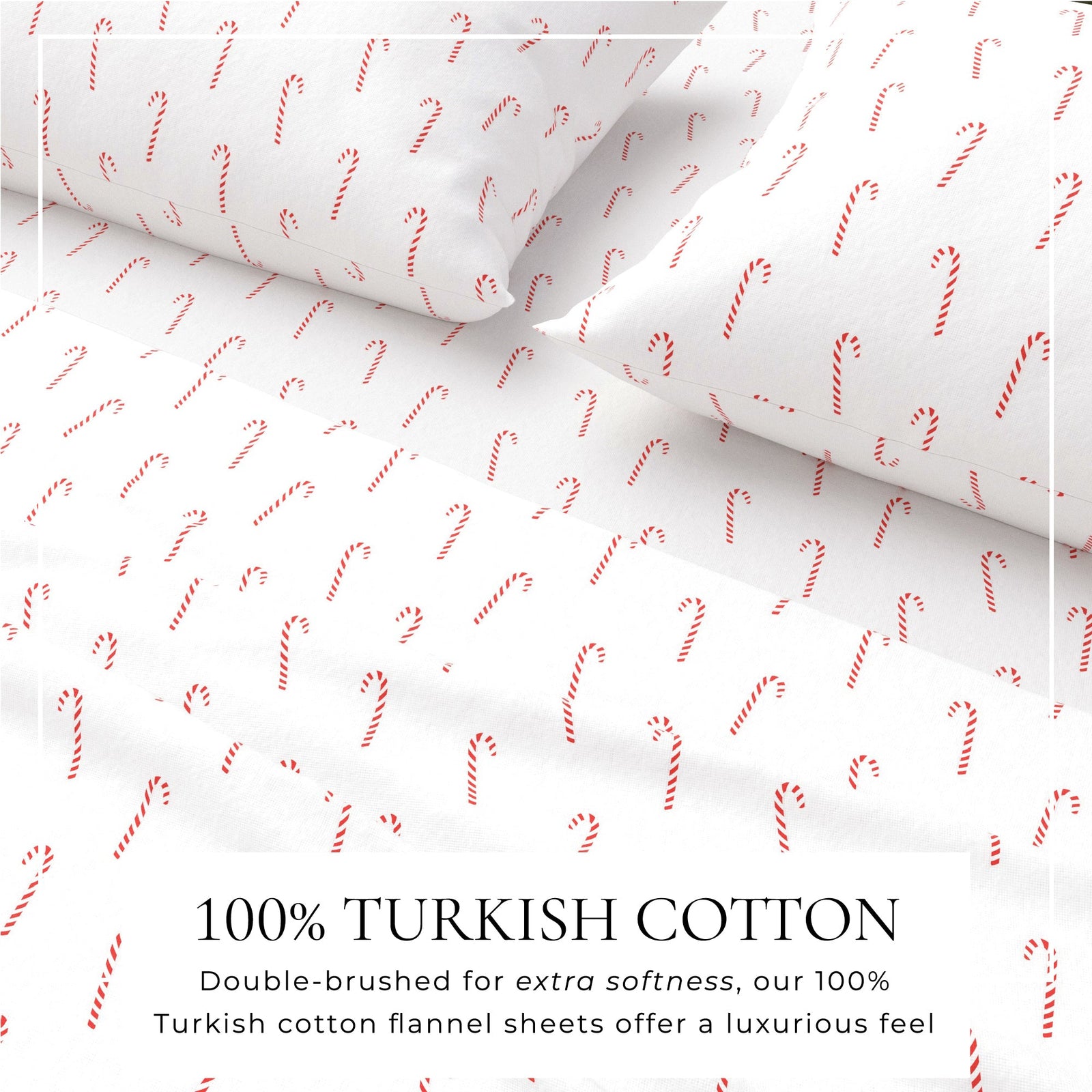 100% Turkish Cotton Flannel Sheet Sets - Boulder Collection