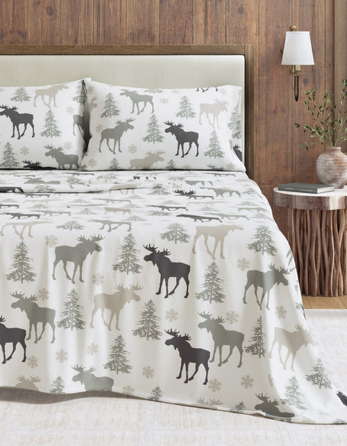 Load image into Gallery viewer, Turkish Cotton Flannel Sheet - Stratton Collection
