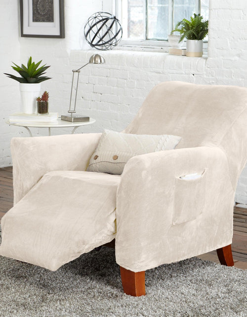 Load image into Gallery viewer, Velvet Stretch Slipcover - Gale Collection
