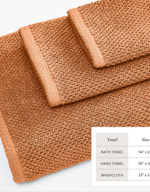 Load image into Gallery viewer, Cotton Textured Bath Towel Set - Acacia Collection
