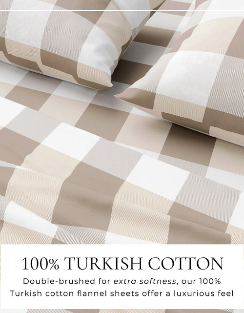 Load image into Gallery viewer, Turkish Cotton Flannel Sheet - Belle Collection
