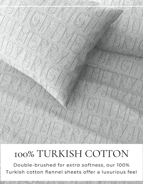 Load image into Gallery viewer, Turkish Cotton Flannel Sheet - Belle Collection
