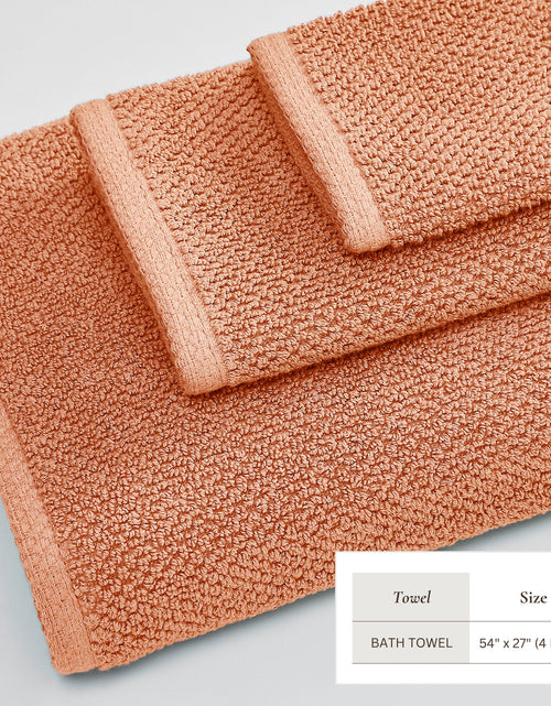 Load image into Gallery viewer, Cotton Textured Bath Towel Set - Acacia Collection
