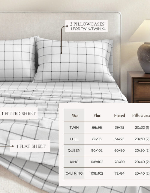 Load image into Gallery viewer, Turkish Cotton Flannel Sheet - Belle Collection
