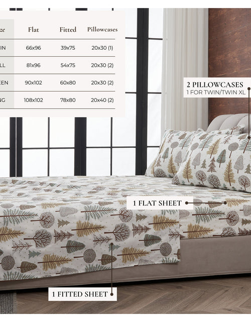 Load image into Gallery viewer, Lodge Printed Sheet Set - Mountain Ridge Collection
